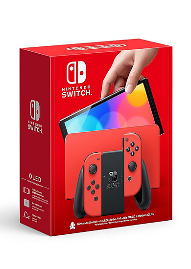 Nintendo Switch OLED Mario Red Edition NAUJAS