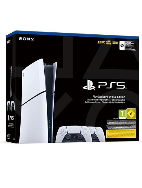 Sony Playstation 5 Digital Edition + Papildomas Dualsense NAUJAS