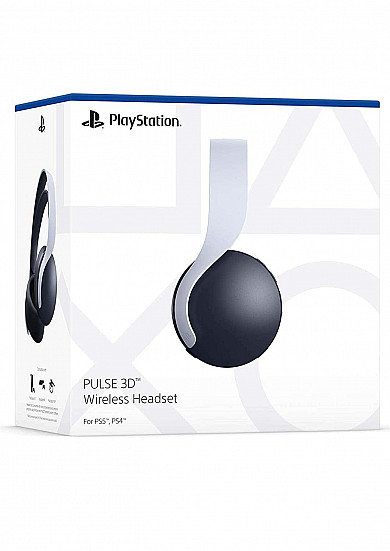 Ausinės BALTOS SONY PS5 PULSE 3D naujos