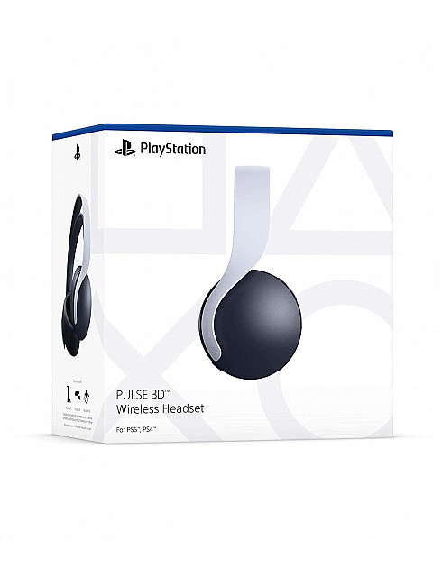 Ausinės BALTOS SONY PS5 PULSE 3D naujos