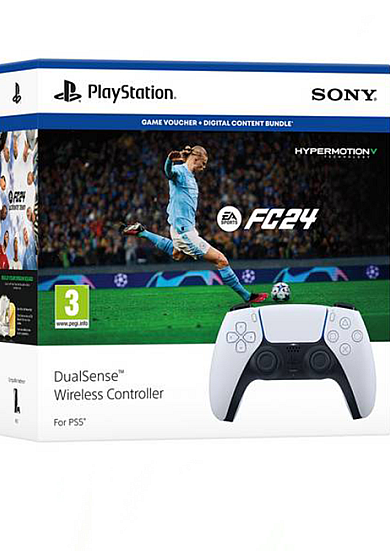 Sony Playstation 5 Dualsense Belaidis Pultelis + FC24 KODAS NAUJAS