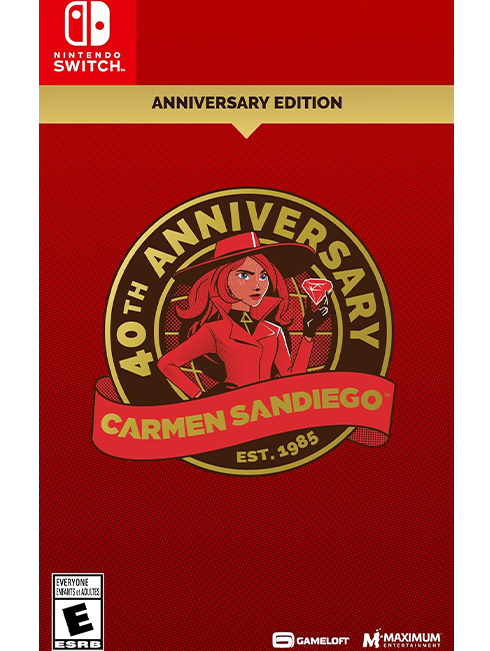 Carmen Sandiego 40th Anniversary Edition naujas