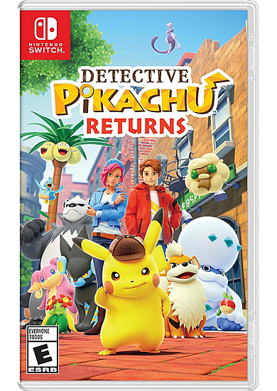 DETECTIVE PIKACHU RETURNS NAUJAS