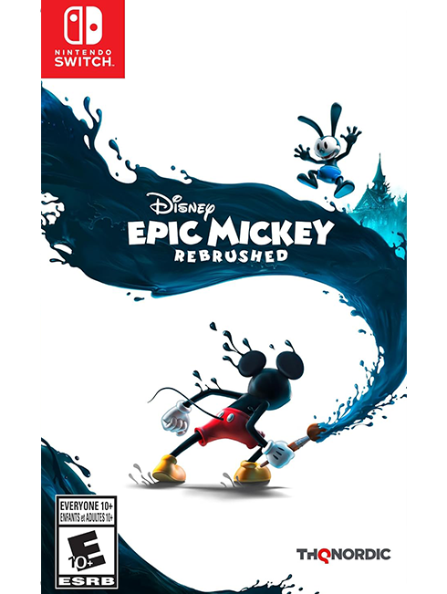 DISNEY EPIC MICKEY REBRUSHED NAUJAS