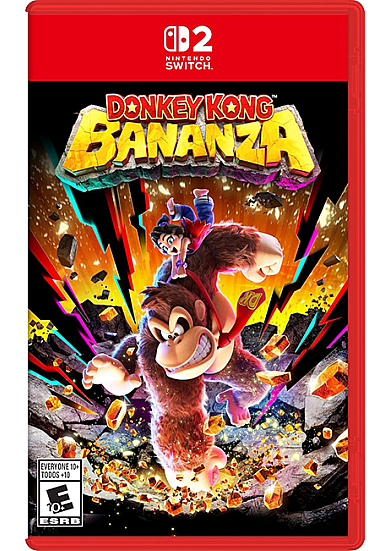 Donkey Kong Bananza naujas Nintendo Switch2