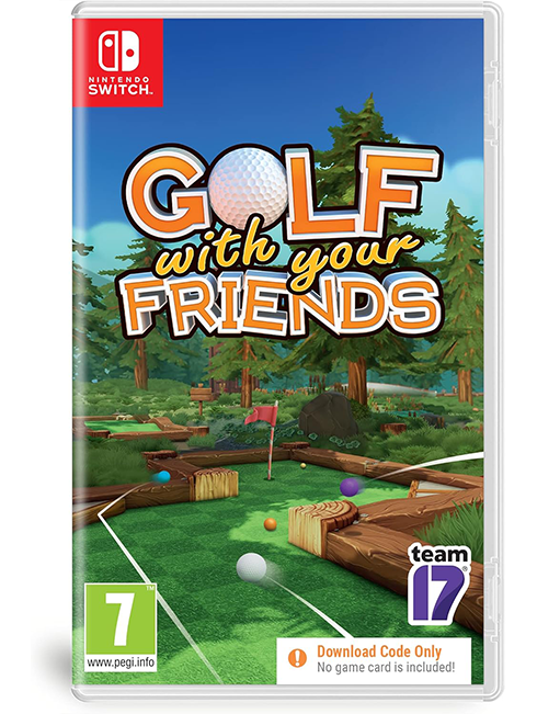 GOLF WITH YOUR FRIENDS CODE IN BOX NAUAJS