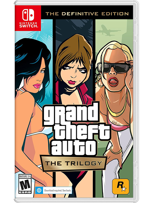 GRAND THEFT AUTO THE TRILOGY DEFINITIVE EDITION NAUJAS