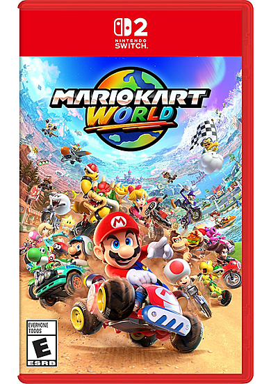 Mario Kart World naujas Nintendo Switch2
