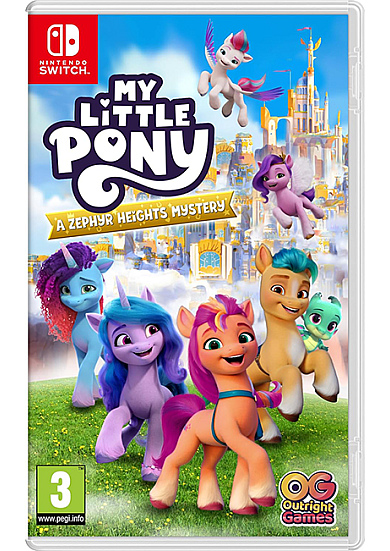 MY LITTLE PONY A ZEPHYR HEIGHTS MYSTERY NAUJAS