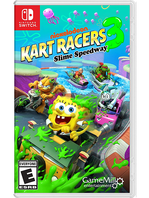 NICKELODEON KART RACERS 3 SLIME SPEEDWAY NAUJAS