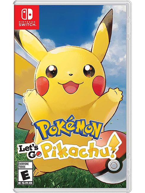 POKEMON LETS GO PIKACHU NAUJAS