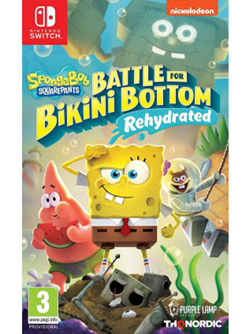 SPONGEBOB SQUAREPANTS BATTLE FOR BIKINI BOTTOM NAUJAS