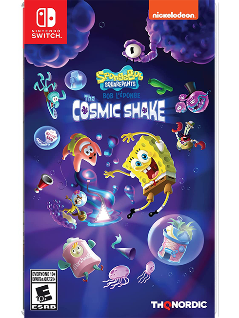 SPONGEBOB SQUAREPANTS THE COSMIC SHAKE NAUJAS