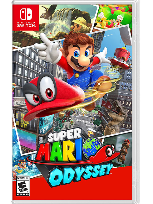 SUPER MARIO ODYSSEY NAUJAS