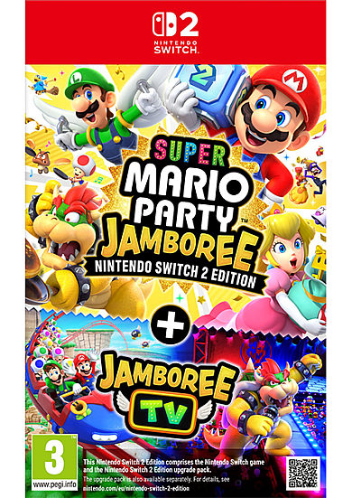 SUPER MARIO PARTY JAMBOREE + JAMBOREE TV  SWITCH 2 NAUJAS