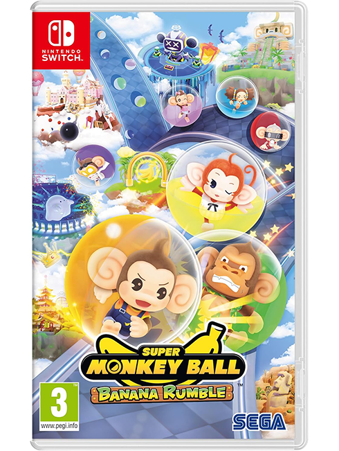 SUPER MONKEY BALL BANANA RUMBLE NAUJAS