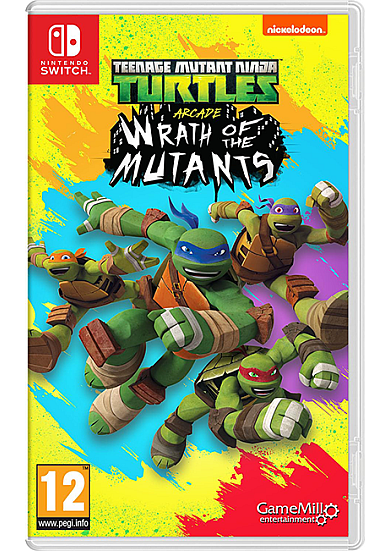 TEENAGE MUTANT NINJA TURTLES ARCADE WRATH OF THE MUTANTS NAUJAS