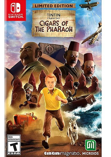 TINTIN REPORTER CIGARS OF THE PHARAOH LIMITED EDITION NAUJAS