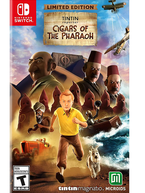 TINTIN REPORTER CIGARS OF THE PHARAOH LIMITED EDITION NAUJAS