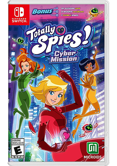 TOTALLY SPIES CYBER MISSION NAUJAS