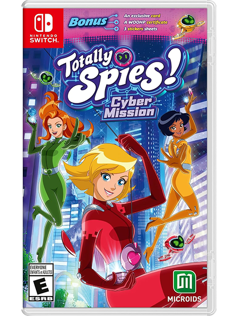 TOTALLY SPIES CYBER MISSION NAUJAS