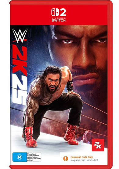 WWE 2K25 naujas Nintendo Switch2 
