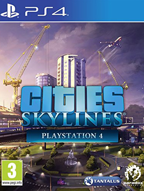 CITIES SKYLINES PLAYSTATION 4 EDITION naudotas