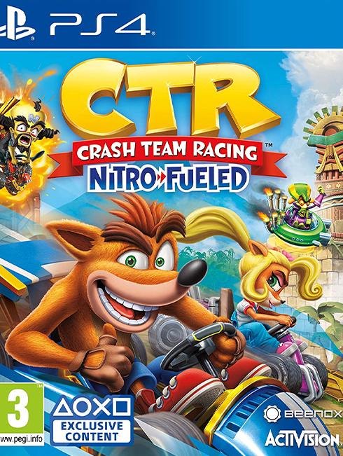 ctr nitro fueled crash team racing naudotas 