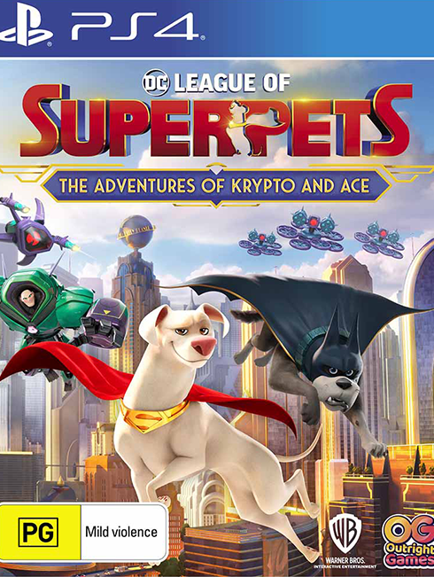 DC LEAGUE OF SUPER PETS THE ADVENTURES OF KRYPTO AND ACE NAUDOTAS