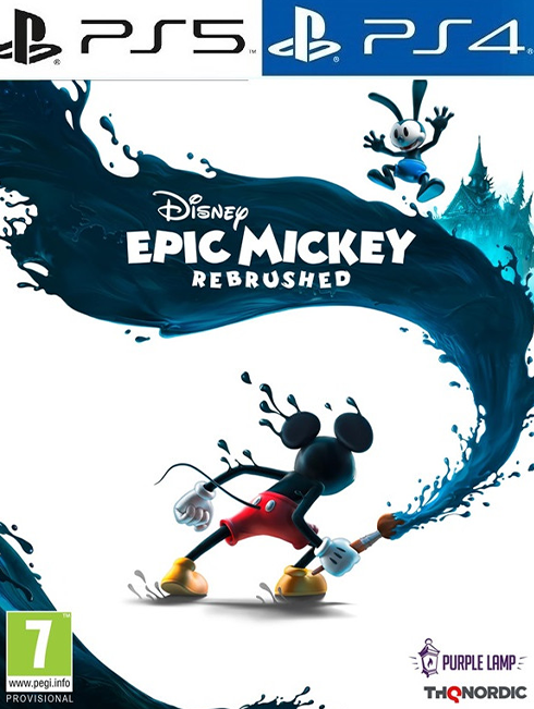 DISNEY EPIC MICKEY REBRUSHED PLAYSTATION 4 NAUJAS