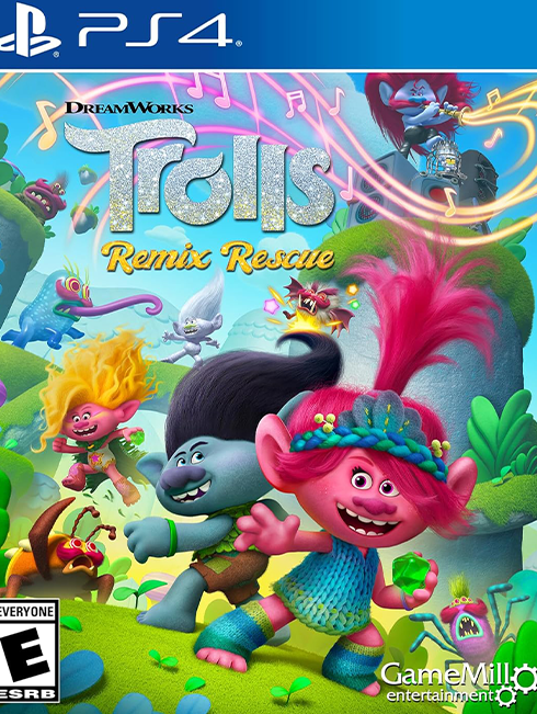 DREAMWORKS TROLLS REMIX RESCUE NAUJAS