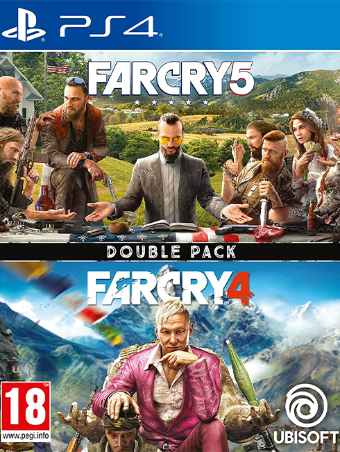 FARCRY 4 + FARCRY 5 DOUBLE PACK NAUDOTAS