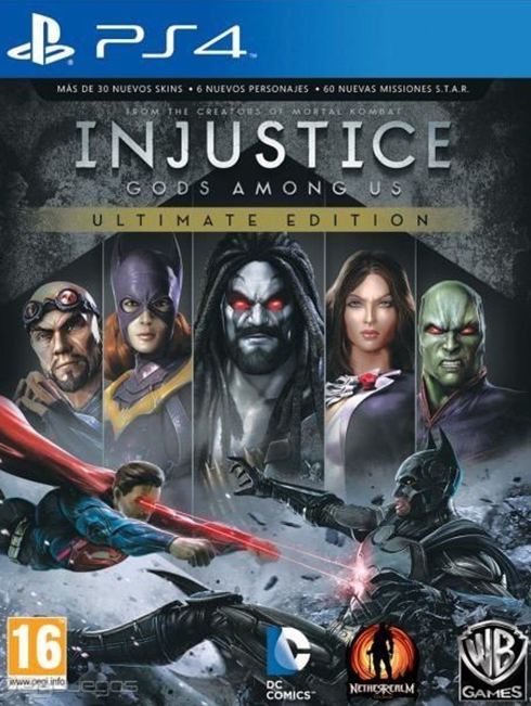 INJUSTICE GODS AMONG US ULTIMATE EDITION NAUDOTAS