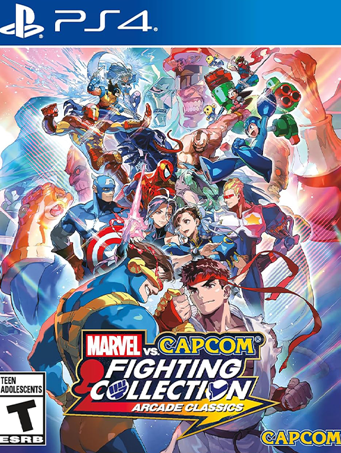 MARVEL VS CAPCOM FIGHTING COLLECTION ARCADE CLASSICS NAUJAS