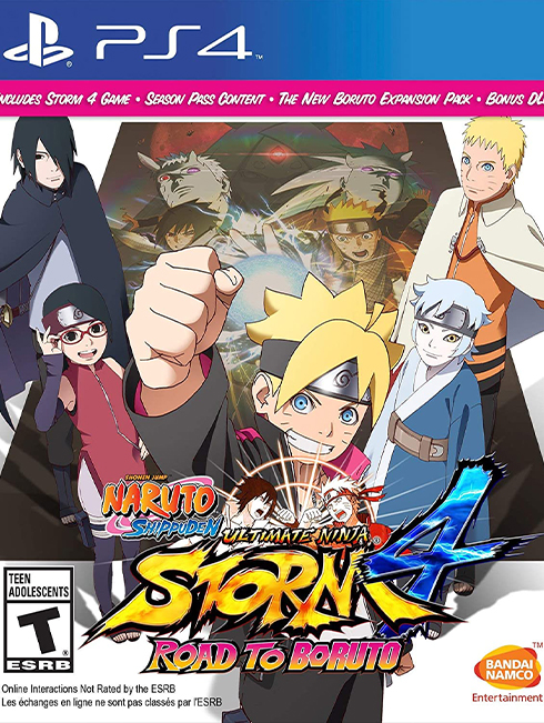 NARUTO SHIPPUDEN ULTIMATE NINJA STORM 4 ROAD TO BORUTO NAUDOTAS