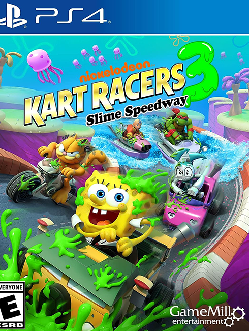 NICKELODEON KART RACERS 3 SLIME SPEEDWAY NAUJAS
