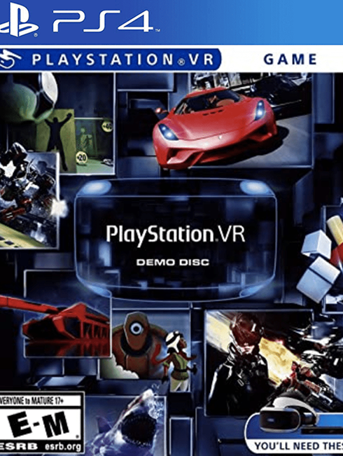 PLAYSTATION VR DEMO DISC NAUDOTAS