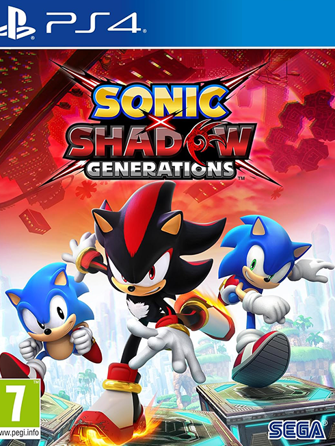 SONIC X SHADOW GENERATIONS NAUJAS