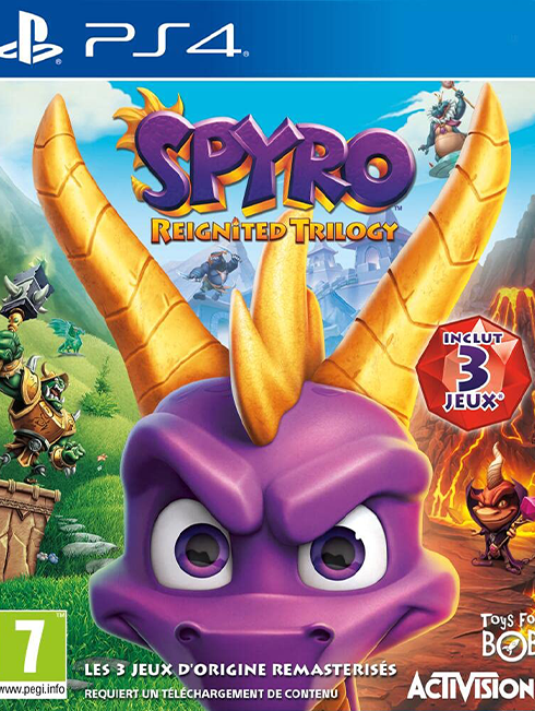SPYRO REIGNITED TRILOGY NAUDOTAS 