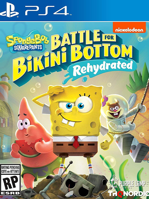 Spongebob Squarepants Battle for Bikini Bottom Rehydrated naudotas