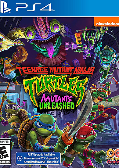 TEENAGE MUTANT NINJA TURTLES MUTANTS UNLEASHED NAUJAS