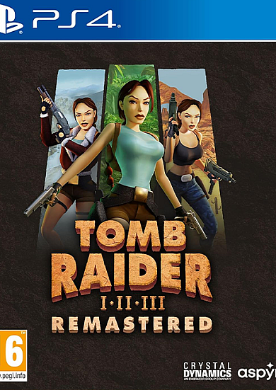 TOMB RAIDER I-III REMASTERED  NAUJAS