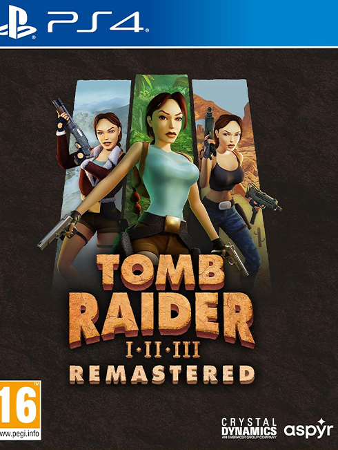 Tomb Raider I-III Remastered naujas