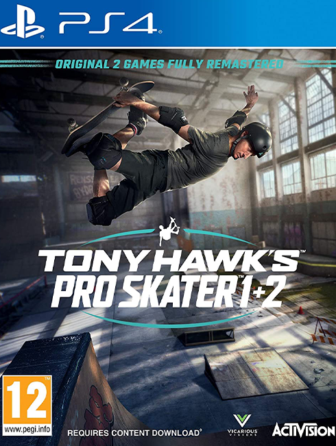 TONY HAWKS PRO SKATER 1+2 NAUDOTAS