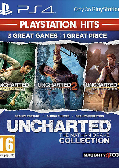 uncharted THE nathan drake collection naudotas 