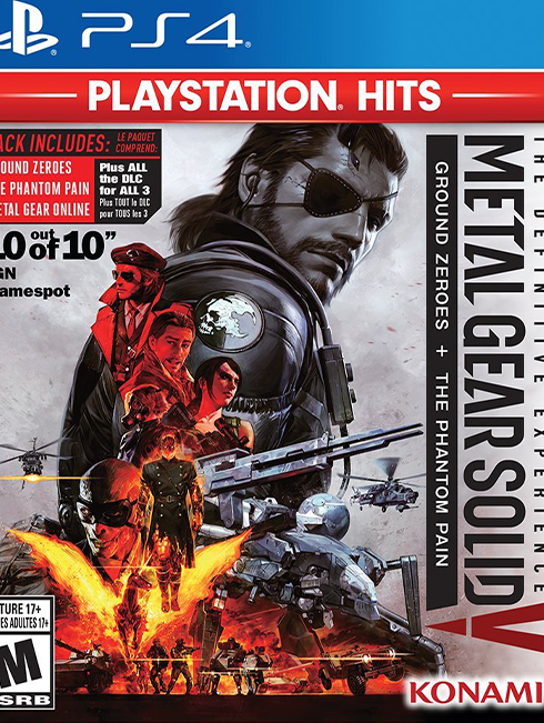 METAL GEAR SOLID V THE DEFINITIVE EXPERIENCE naudotas 