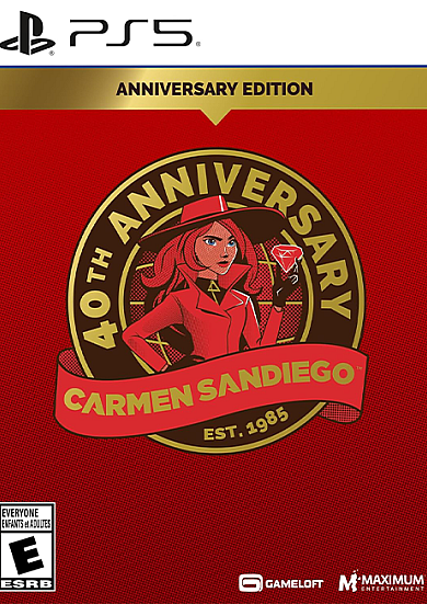 CARMEN SANDIEGO 40TH ANNIVERSARY EDITION NAUJAS