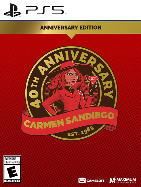 Carmen Sandiego 40th Anniversary Edition naujas