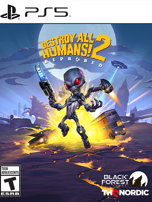 DESTROY ALL HUMANS 2 REPROBED NAUJAS