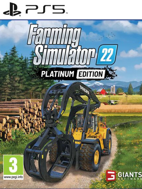 FARMING SIMULATOR 22 PLATINUM EDITION NAUJAS